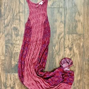 Boho Printed maxi dress